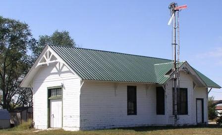 Train Station at the Deer Trail Museum