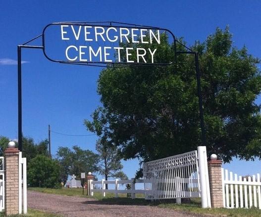 Entrance to the Evergreen Cemetery